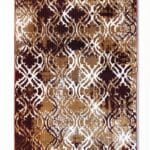 Autumn Horizon Rug Geometric patterns handmade carpet