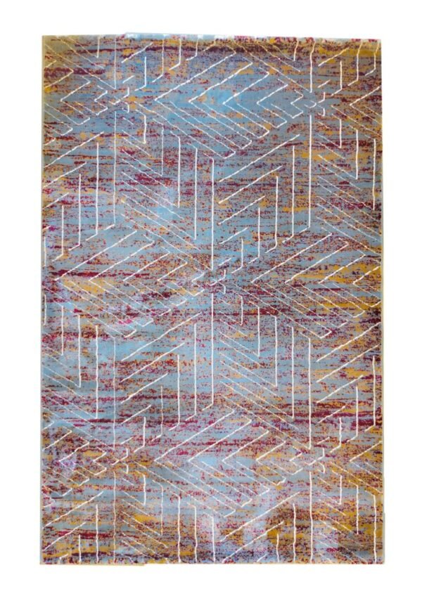Plastic Abstract Rug Prism Dimension Modern Abstract Rug - Mumbai’s Best Handmade Rugs ...