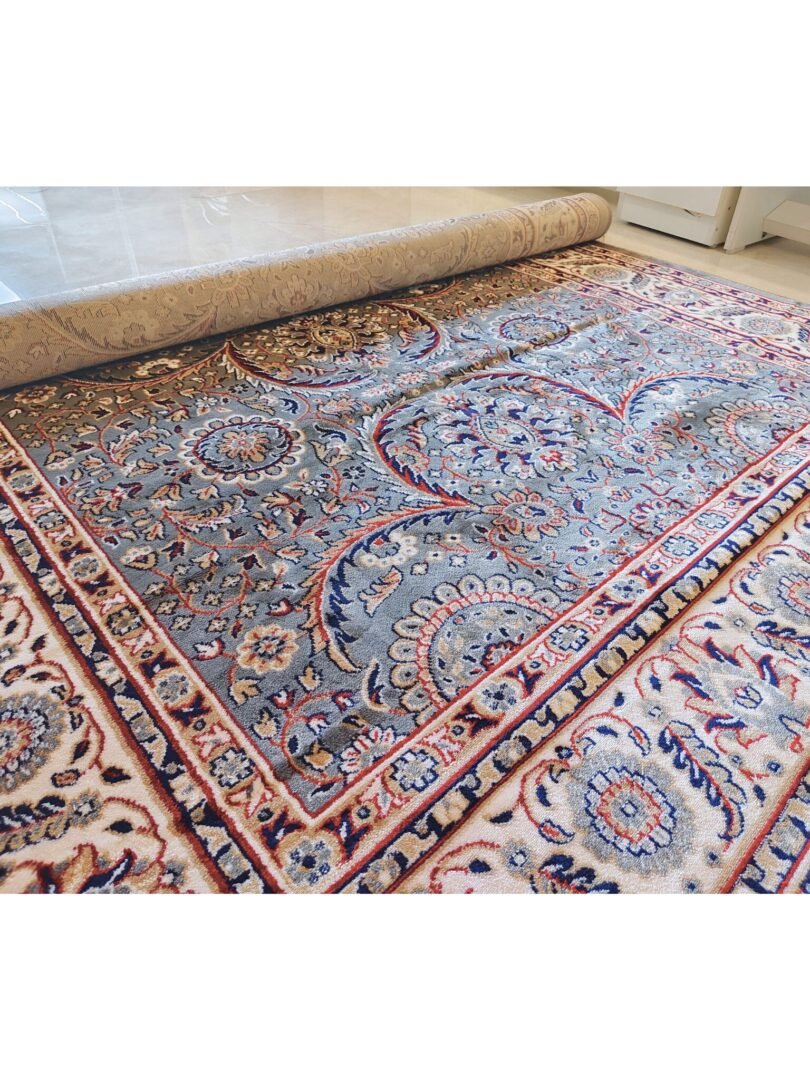 Silver Serenade Handmade Luxury Rug | Colorful Decor Mumbai